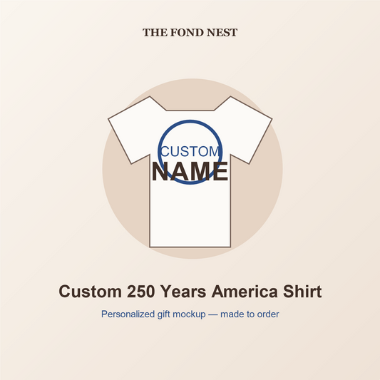Custom 250 Years America Shirt