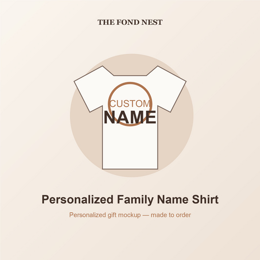 Personalized Family Name Shirt