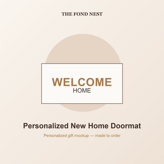 Personalized New Home Doormat